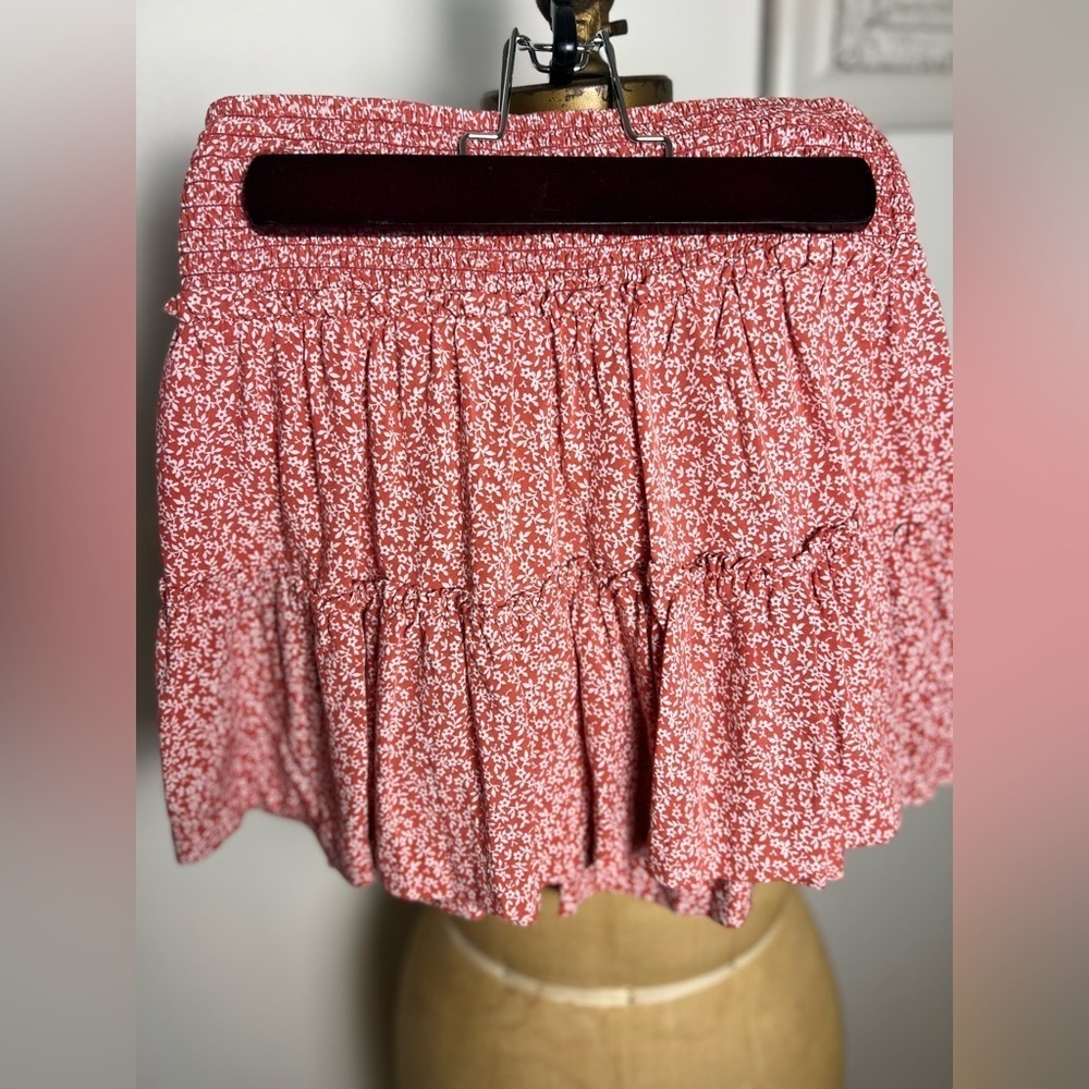 Gap girls floral elastic waist skirt size 10